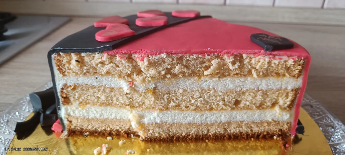 Mézeskrémes torta